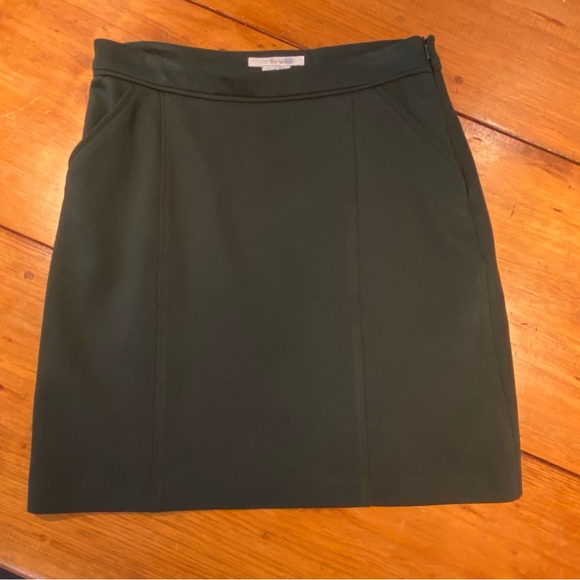 Boden Sixties Mini Skirt in Dark Hunter Green - Picture 2 of 13